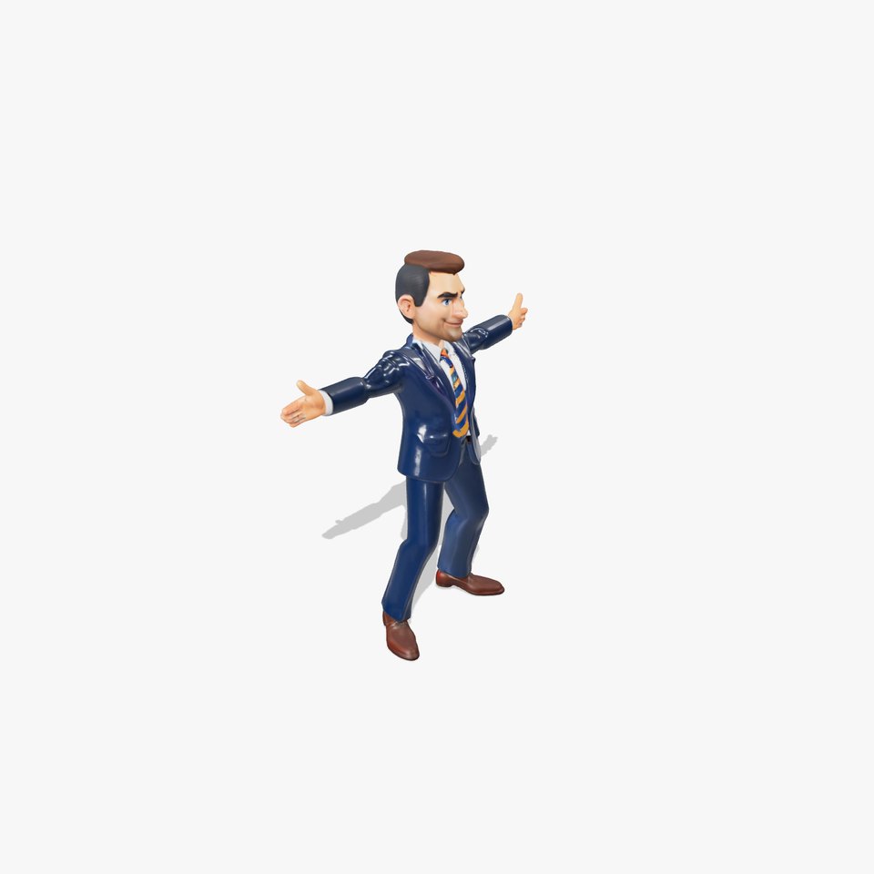 Businessman Character model pack